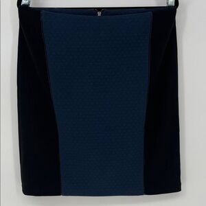 Laundry By Shelli Segal Navy and Black Pencil Skirt Women’s 10